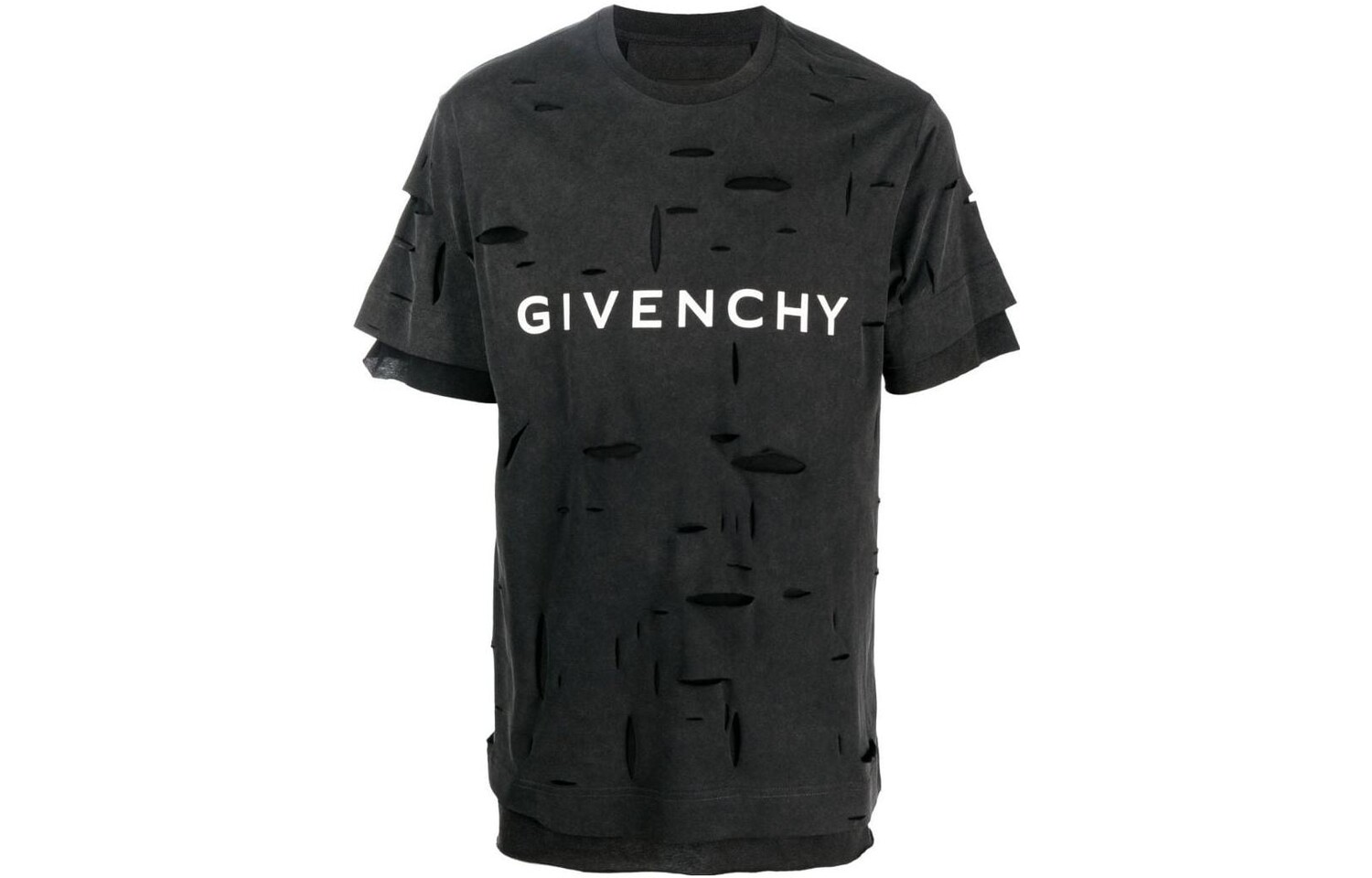 Футболка мужская черная Givenchy, черный 
Футболка мужская черная Givenchy, черный