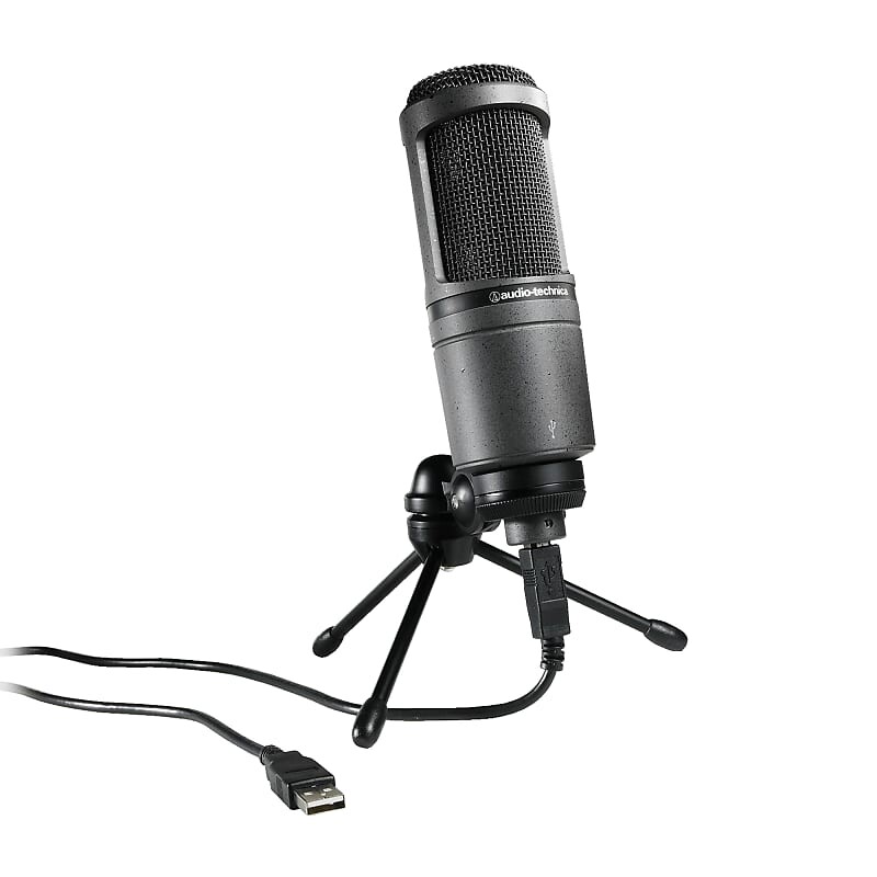 Конденсаторный микрофон Audio-Technica AT2020 USB+
Конденсаторный микрофон Audio-Technica AT2020 USB+
