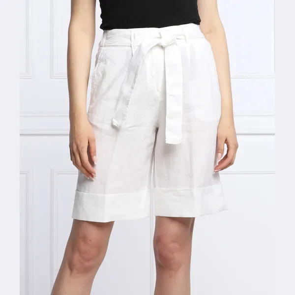 Льняные шорты стандартного кроя Peserico, белый
Льняные шорты стандартного кроя Peserico, белый