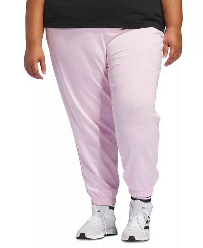 Спортивные брюки Plus Size Essentials полной длины с завязками adidas, розовый
Спортивные брюки Plus Size Essentials полной длины с завязками adidas, розовый