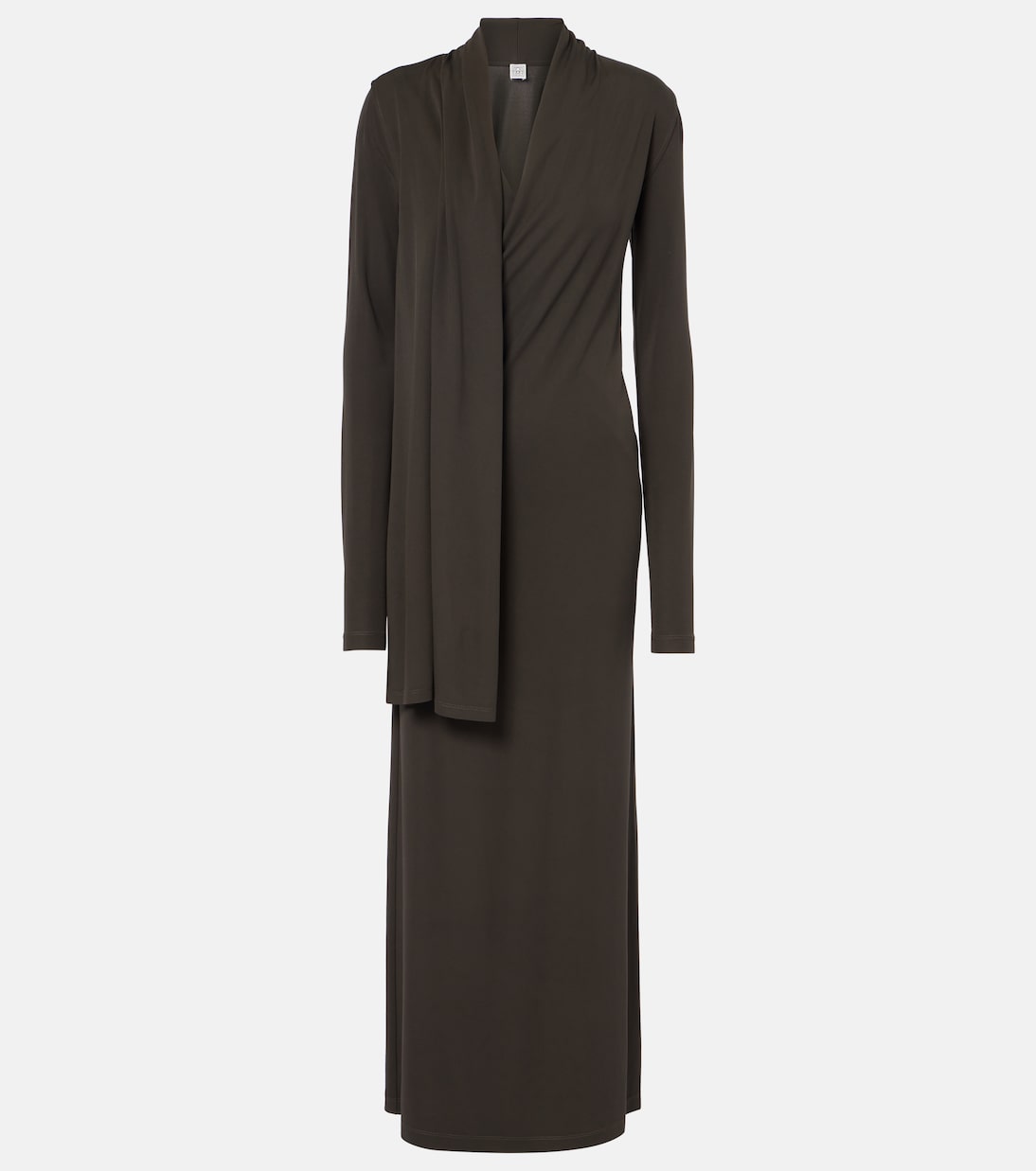 Платье макси из джерси с шарфом Toteme, Pepper
Платье макси из джерси с шарфом Toteme, Pepper