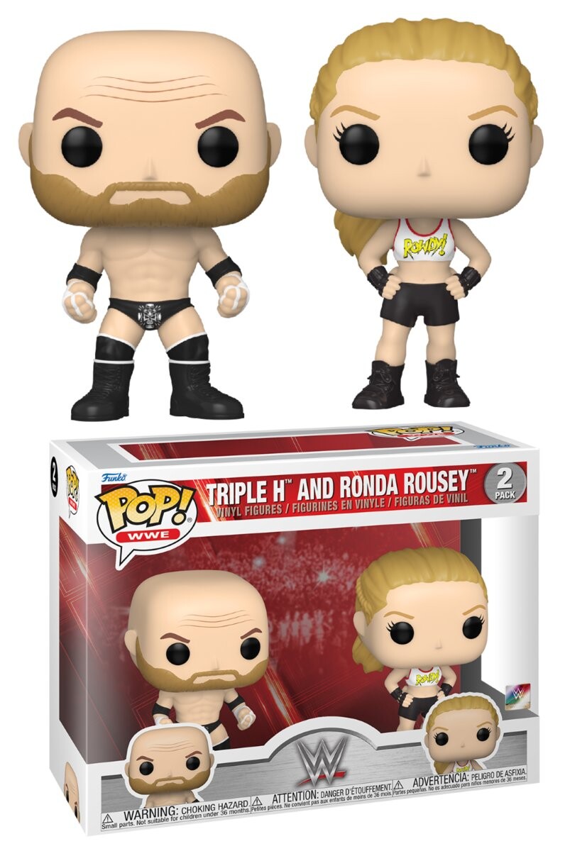 Funko WWE POP!, Triple H и Ронда Роузи Funko POP!
Funko WWE POP!, Triple H и Ронда Роузи Funko POP!