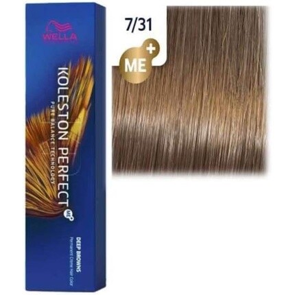 Краска для волос Koleston Perfect Me+ 7/31, 60 мл, Wella
Краска для волос Koleston Perfect Me+ 7/31, 60 мл, Wella