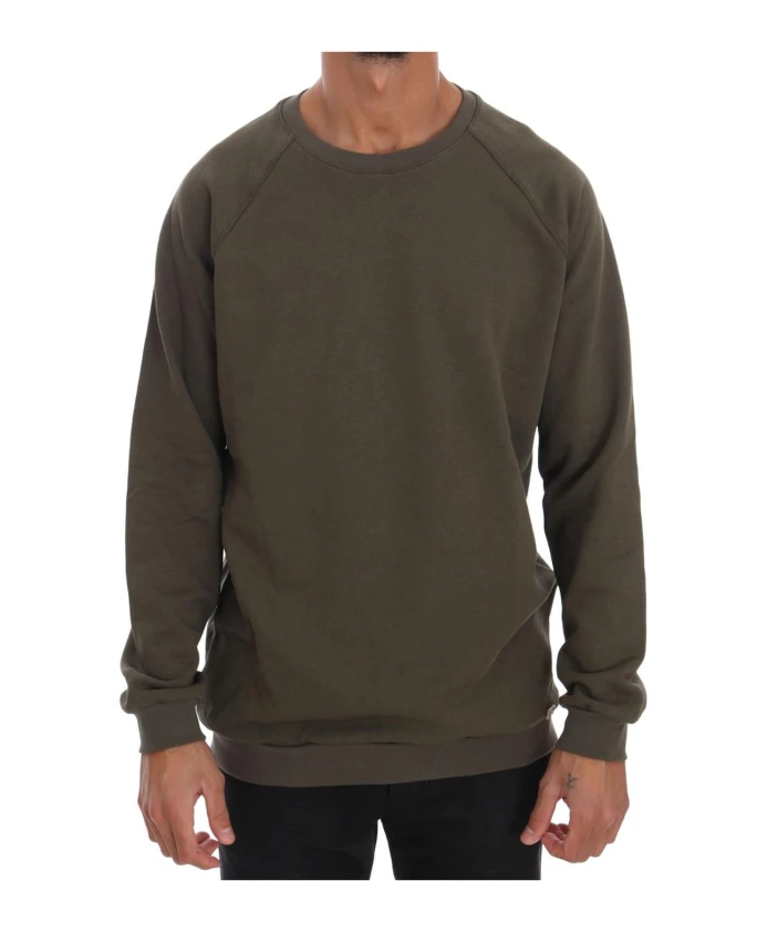 Зеленый свитер с круглым вырезом Daniele Alessandrini, зеленый
Зеленый свитер с круглым вырезом Daniele Alessandrini, зеленый