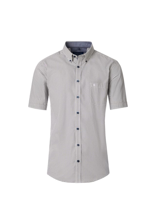 Повседневная рубашка с коротким рукавом и принтом удобная посадка Casamoda, зеленый
Повседневная рубашка с коротким рукавом и принтом удобная посадка Casamoda, зеленый