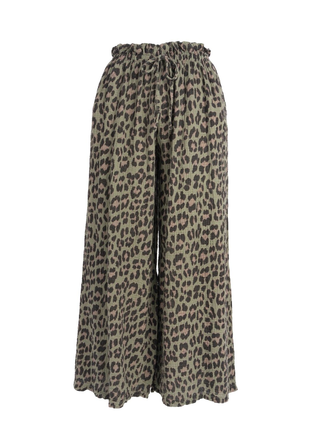 Брюки из ткани DANI LEO MUSSELIN женские леопардовые брюки - свободные и повседневные Seasons of April, хаки
Брюки из ткани DANI LEO MUSSELIN женские леопардовые брюки - свободные и повседневные Seasons of April, хаки