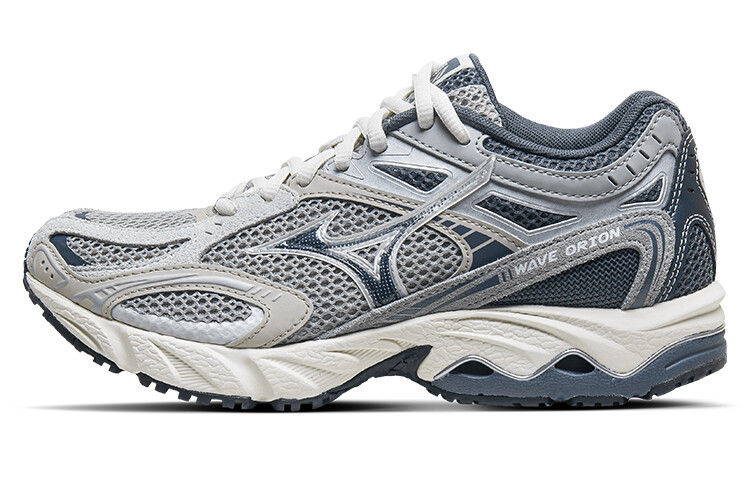 Кроссовки унисекс с низким верхом серые/серебристые/темно-синие Mizuno
Кроссовки унисекс с низким верхом серые/серебристые/темно-синие Mizuno