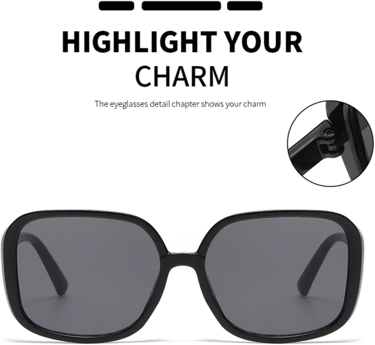 Солнцезащитные очки с защитой от УФ-излучения UV400 | Легкая оправа | Для женщин и мужчин | Для занятий спортом на открытом воздухе и вождения DSVIGF, 05
Солнцезащитные очки с защитой от УФ-излучения UV400 | Легкая оправа | Для женщин и мужчин | Для занятий спортом на открытом воздухе и вождения DSVIGF, 05