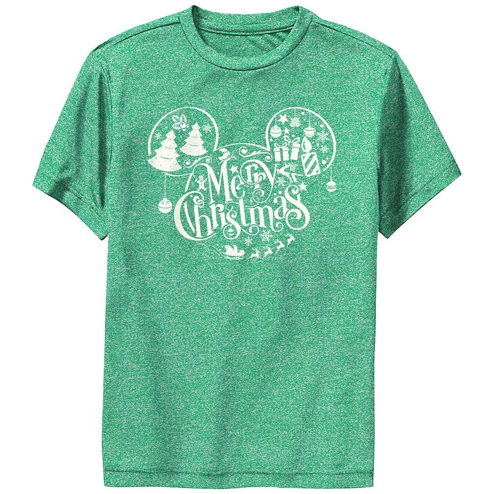 Футболка с принтом Mickey Mouse Merry Christmas для мальчиков и графикой Licensed Character, цвет Kelly Heather
Футболка с принтом Mickey Mouse Merry Christmas для мальчиков и графикой Licensed Character, цвет Kelly Heather