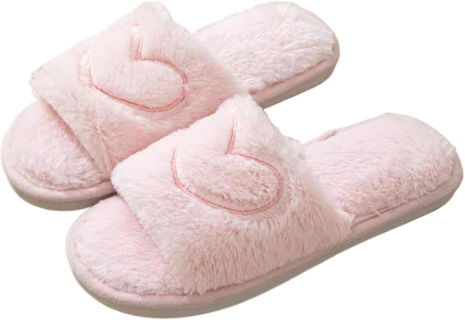 Милые тапочки в форме сердца для женщин и мужчин, парные, плюшевые, валентинки, мягкие и пушистые, забавные, для дома и улицы, с нескользящей подошвой Elirar, розовый
Милые тапочки в форме сердца для женщин и мужчин, парные, плюшевые, валентинки, мягкие и пушистые, забавные, для дома и улицы, с нескользящей подошвой Elirar, розовый