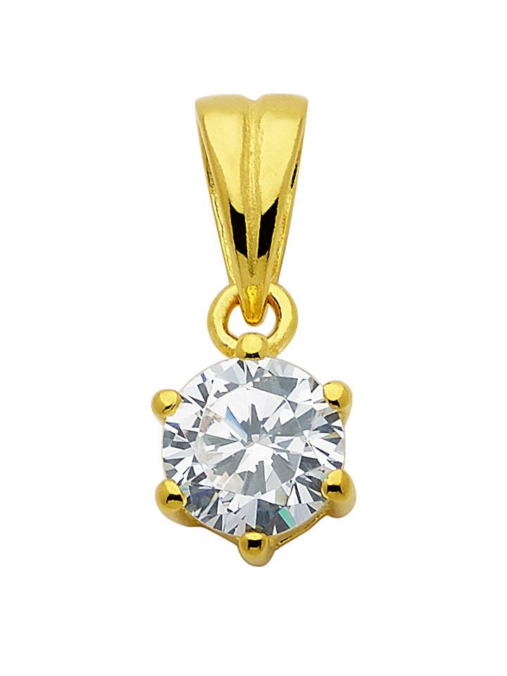 Adeliás Женский кулон из серебра 925 пробы с кубическим цирконием, диаметр 5 мм, с золотым покрытием
Adeliás Женский кулон из серебра 925 пробы с кубическим цирконием, диаметр 5 мм, с золотым покрытием