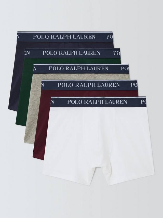 Боксеры с логотипом на эластичном хлопковом поясе Ralph Lauren, Pack of 5, Multi
Боксеры с логотипом на эластичном хлопковом поясе Ralph Lauren, Pack of 5, Multi