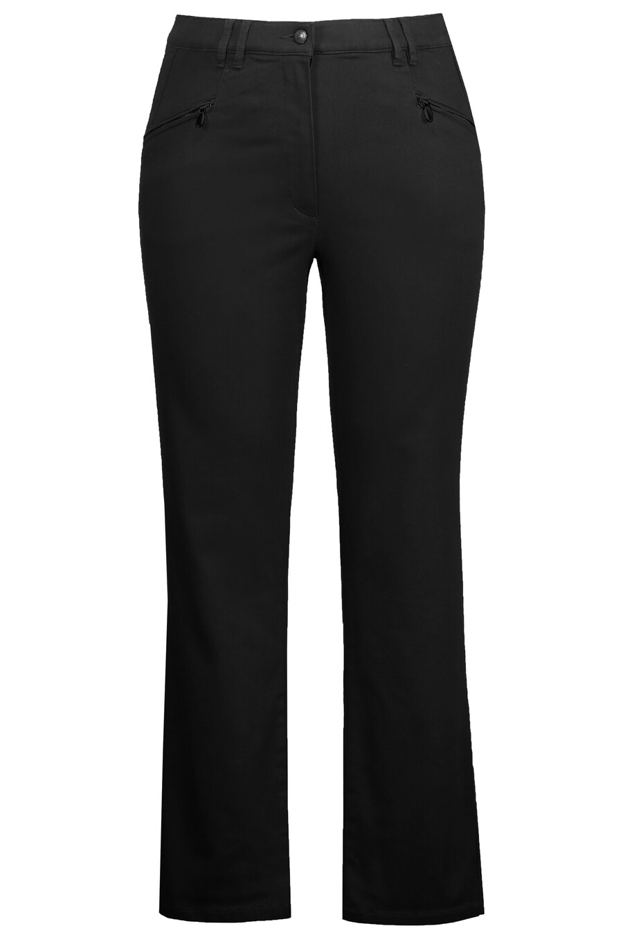 Обычные брюки Ulla Popken, черный
Обычные брюки Ulla Popken, черный