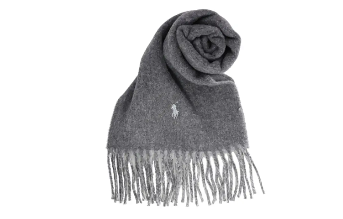 Шарф вязаный унисекс светло-серый Polo Ralph Lauren
Шарф вязаный унисекс светло-серый Polo Ralph Lauren