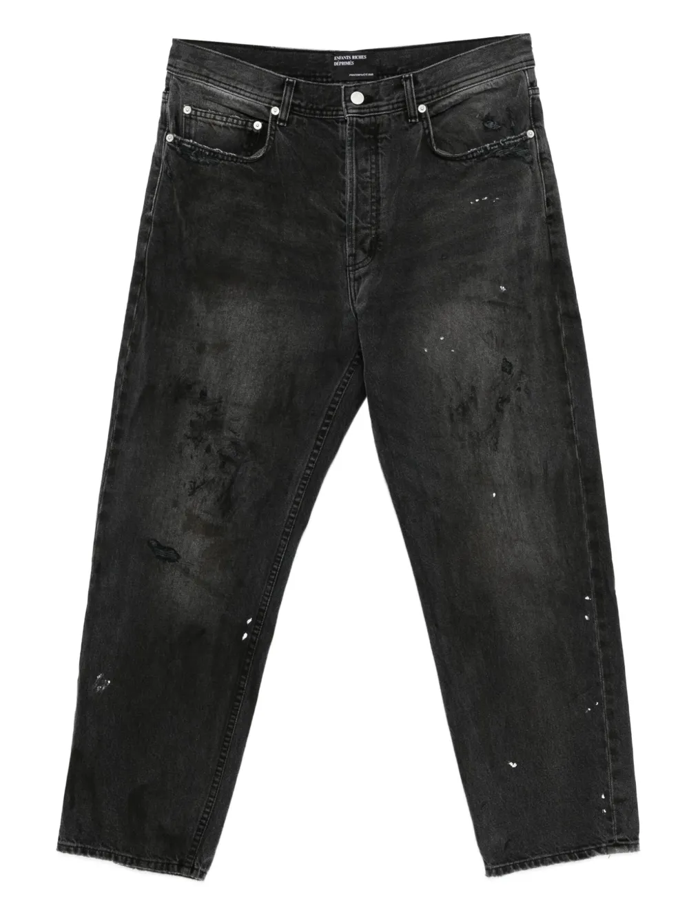 Джинсы с эффектом разбрызганной краски Enfants Riches Déprimés, черный
Джинсы с эффектом разбрызганной краски Enfants Riches Déprimés, черный