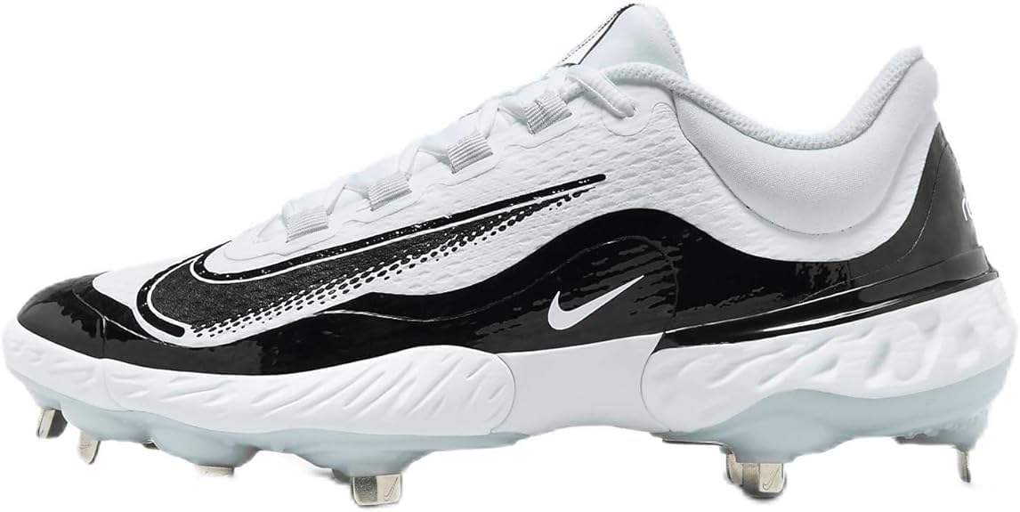 Бейсбольные бутсы Nike Men's Alpha Huarache Elite 4, White/Black/Black
Бейсбольные бутсы Nike Men's Alpha Huarache Elite 4, White/Black/Black
