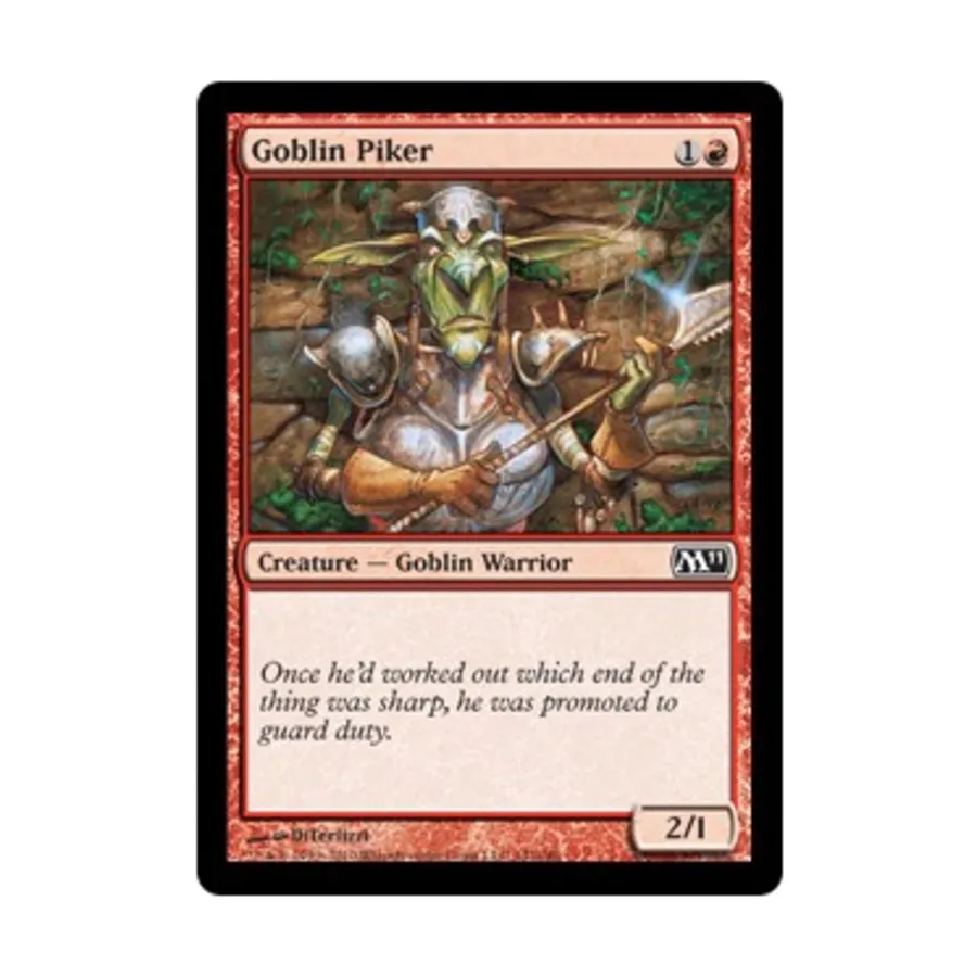 CCG Гоблин Пикер (К), MTG - Magic 2011
CCG Гоблин Пикер (К), MTG - Magic 2011