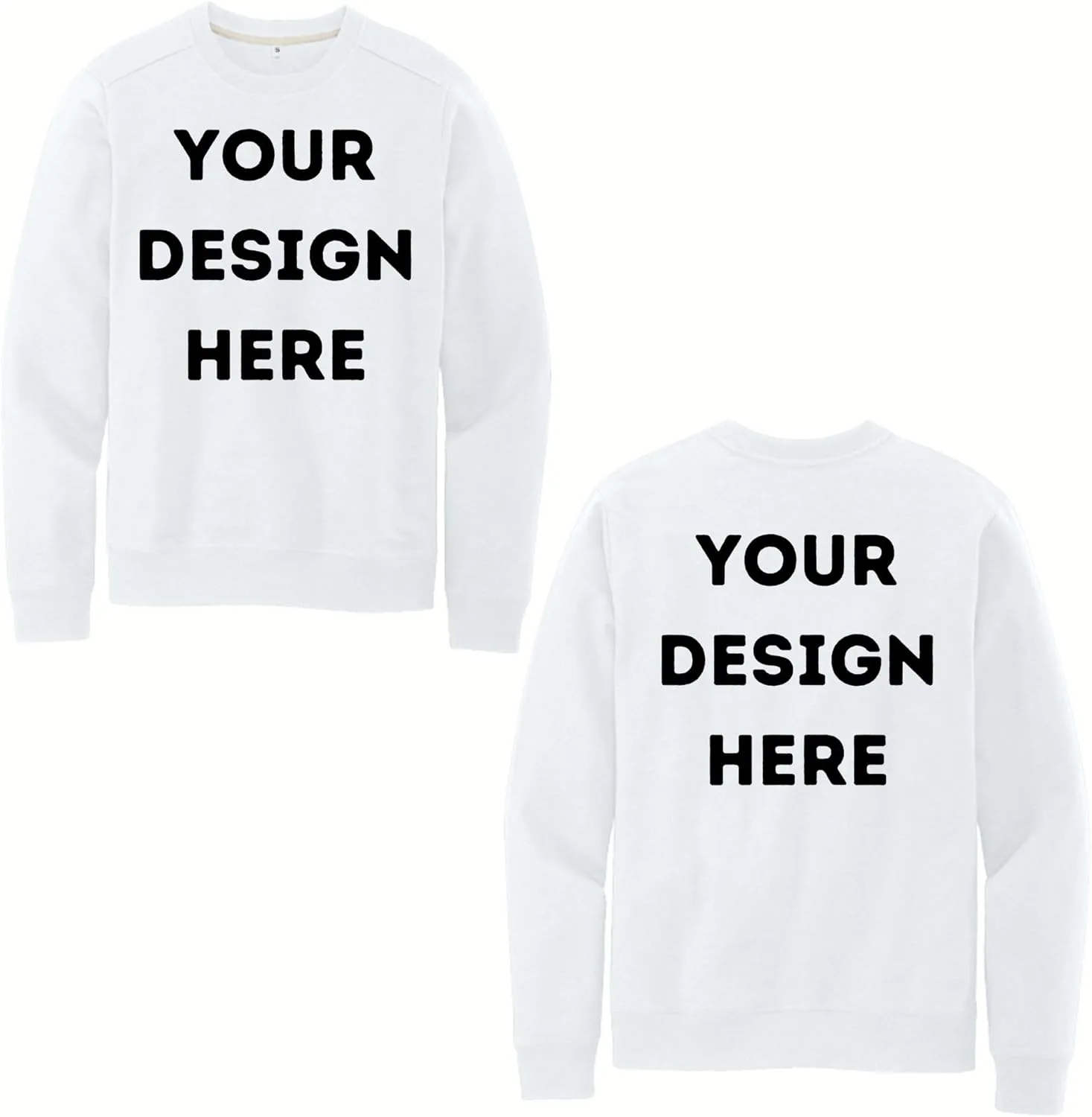 Кастомный флисовый свитшот Midweight с принтом спереди и сзади LOGO IMPRESSION
Кастомный флисовый свитшот Midweight с принтом спереди и сзади LOGO IMPRESSION