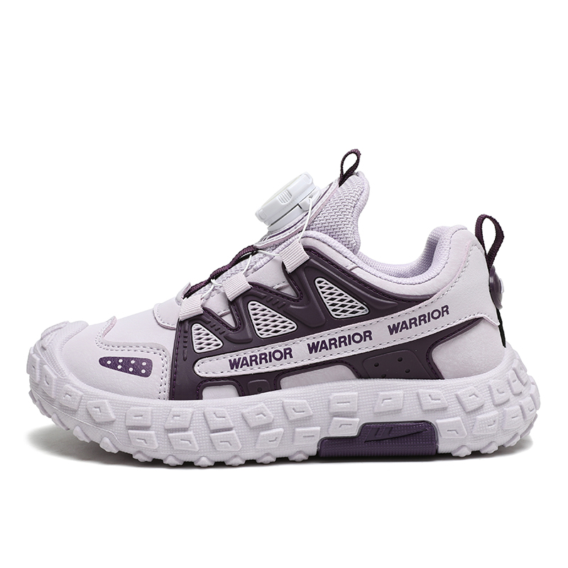 Кроссовки для бега с низким верхом, устойчивые к истиранию, дышащие, легкие, амортизирующие, с защитой от ударов WARRIOR, фиолетовый 
Кроссовки для бега с низким верхом, устойчивые к истиранию, дышащие, легкие, амортизирующие, с защитой от ударов WARRIOR, фиолетовый