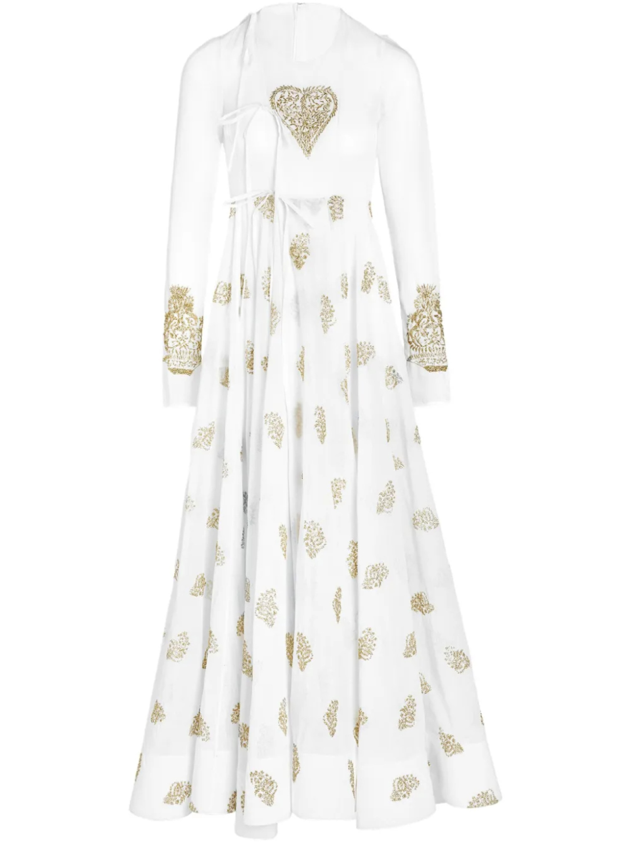Платье с вышивкой Giambattista Valli, белый
Платье с вышивкой Giambattista Valli, белый