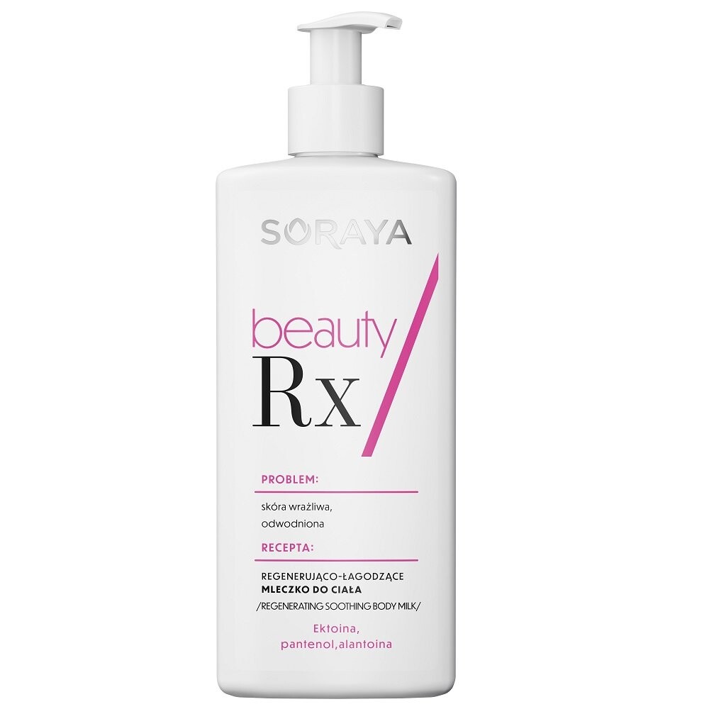 Soraya, Beauty Rx, Регенерирующее и успокаивающее молочко для тела, 250мл
Soraya, Beauty Rx, Регенерирующее и успокаивающее молочко для тела, 250мл