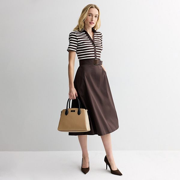 Женское платье с планкой спереди Nine West, Chocolate Brown
Женское платье с планкой спереди Nine West, Chocolate Brown