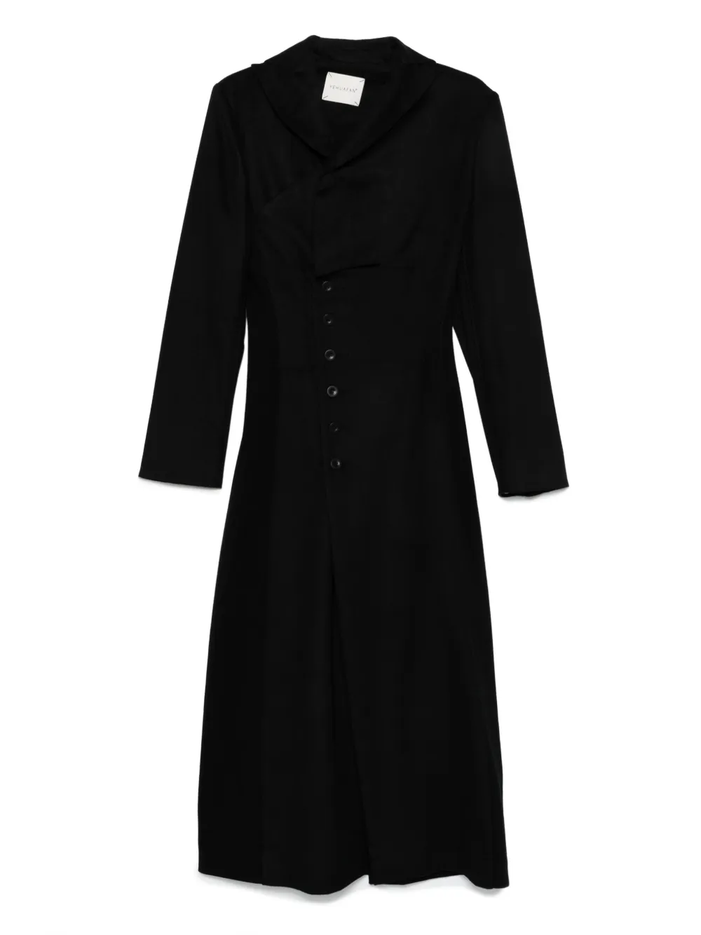 Пальто на пуговицах YEHUAFAN, черный
Пальто на пуговицах YEHUAFAN, черный