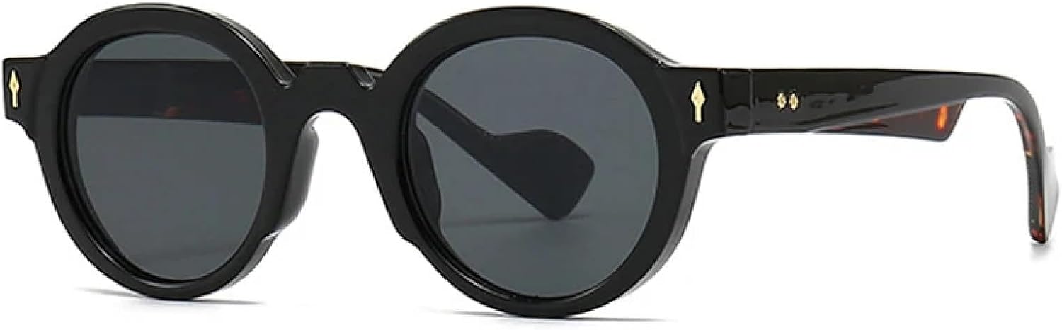 Солнцезащитные очки с защитой от УФ-излучения UV400 | Круглые женские, в стиле панк, с заклепками, градиентные, мужские, для занятий спортом на открытом воздухе и вождения DSVIGF, Black Leopard Grey
Солнцезащитные очки с защитой от УФ-излучения UV400 | Круглые женские, в стиле панк, с заклепками, градиентные, мужские, для занятий спортом на открытом воздухе и вождения DSVIGF, Black Leopard Grey