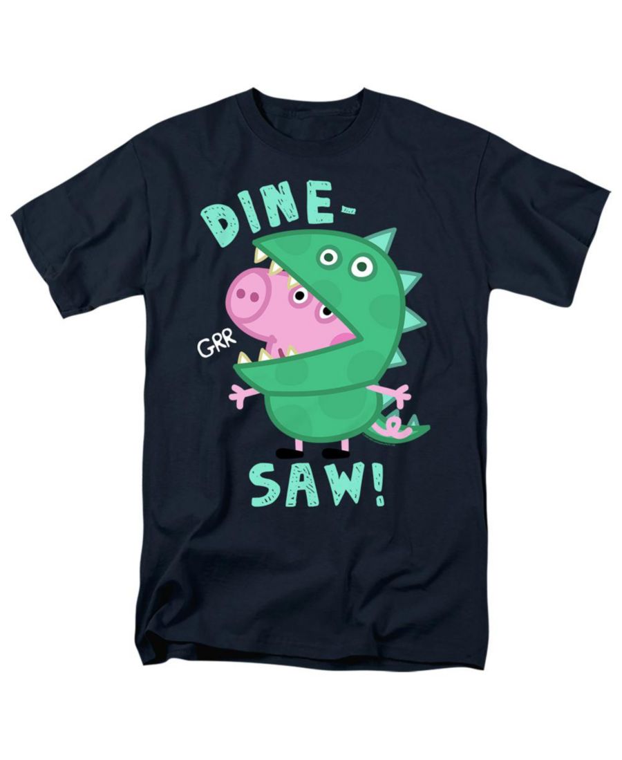 Мужская футболка с изображением Свинки Пеппы и Джорджа Пига в образе динозавра Hasbro+, Navy, Синий, Мужская футболка с изображением Свинки Пеппы и Джорджа Пига в образе динозавра Hasbro+, Navy
Мужская футболка с изображением Свинки Пеппы и Джорджа Пига в образе динозавра Hasbro+, Navy, Синий, Мужская футболка с изображением Свинки Пеппы и Джорджа Пига в образе динозавра Hasbro+, Navy