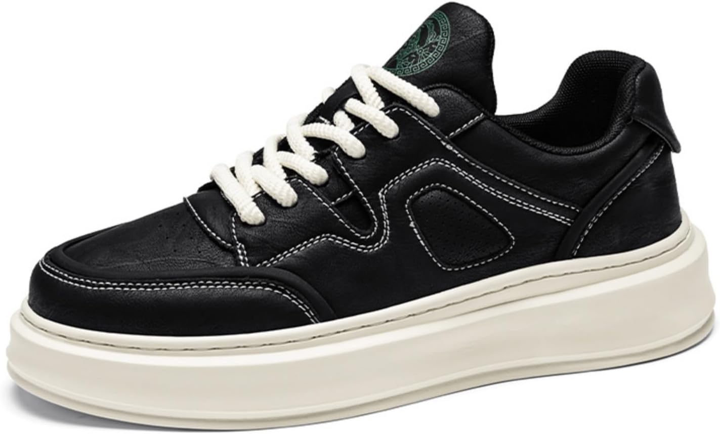 Мужские модные кроссовки на платформе с шнуровкой, с круглым носком, низкие, противоскользящие, повседневные, массивные, для тренировок, спорта, тенниса, бега и ходьбы Boaobaihuo, черный
Мужские модные кроссовки на платформе с шнуровкой, с круглым носком, низкие, противоскользящие, повседневные, массивные, для тренировок, спорта, тенниса, бега и ходьбы Boaobaihuo, черный