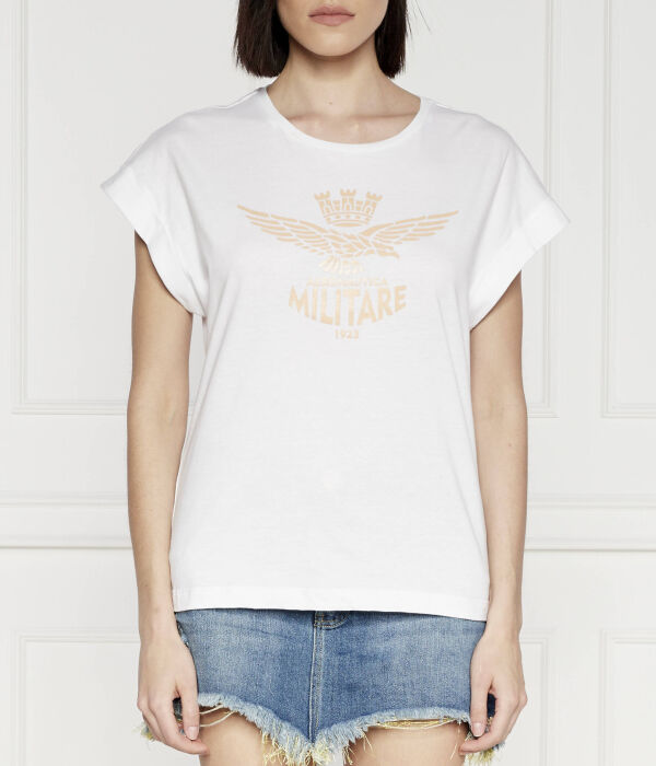 Футболка женская Aeronautica Militare с короткими рукавами, белый
Футболка женская Aeronautica Militare с короткими рукавами, белый