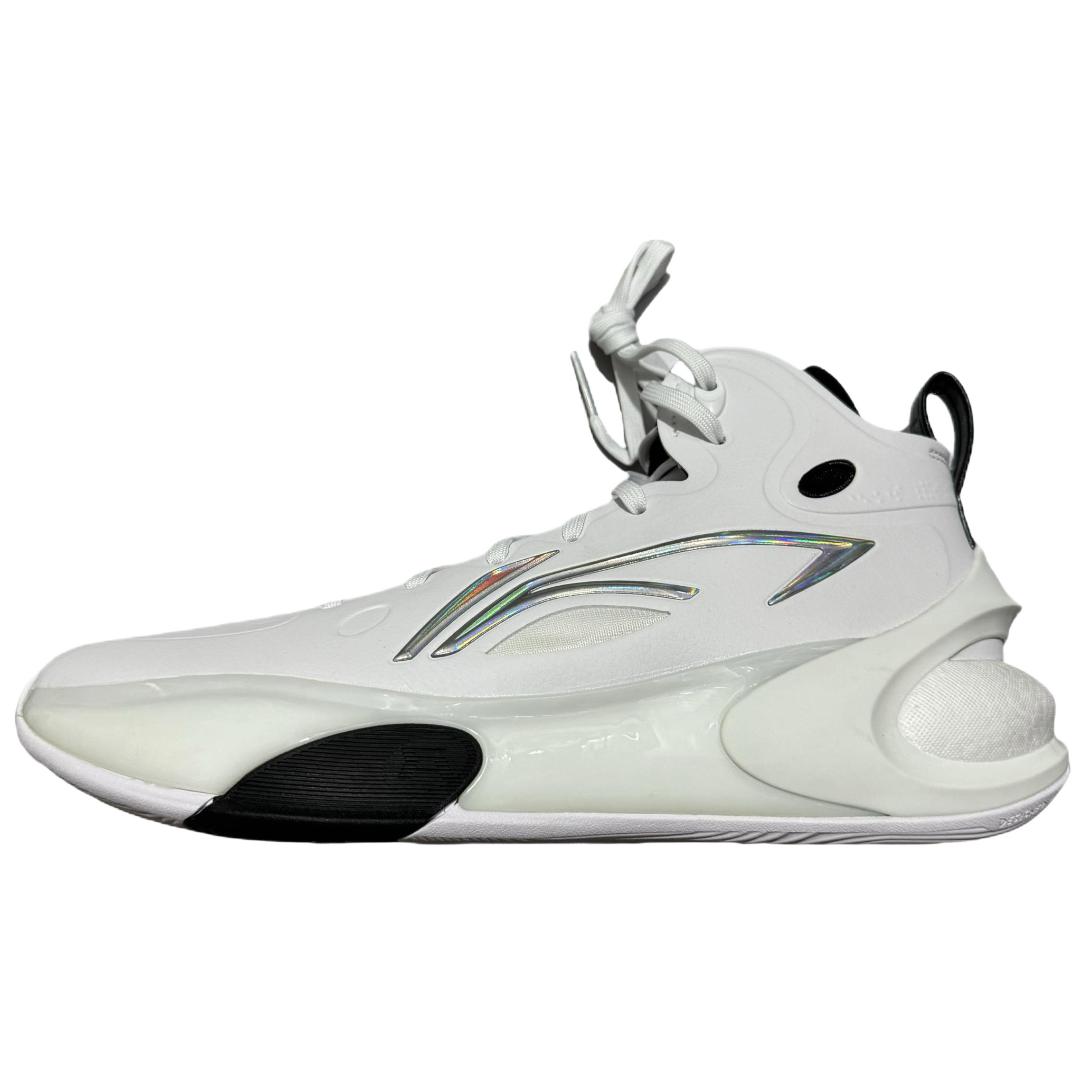 LINING Баскетбольные кроссовки YuShuai 17 с амортизацией, износостойкие, нескользящие, высокие, мужские, белые, черные
LINING Баскетбольные кроссовки YuShuai 17 с амортизацией, износостойкие, нескользящие, высокие, мужские, белые, черные