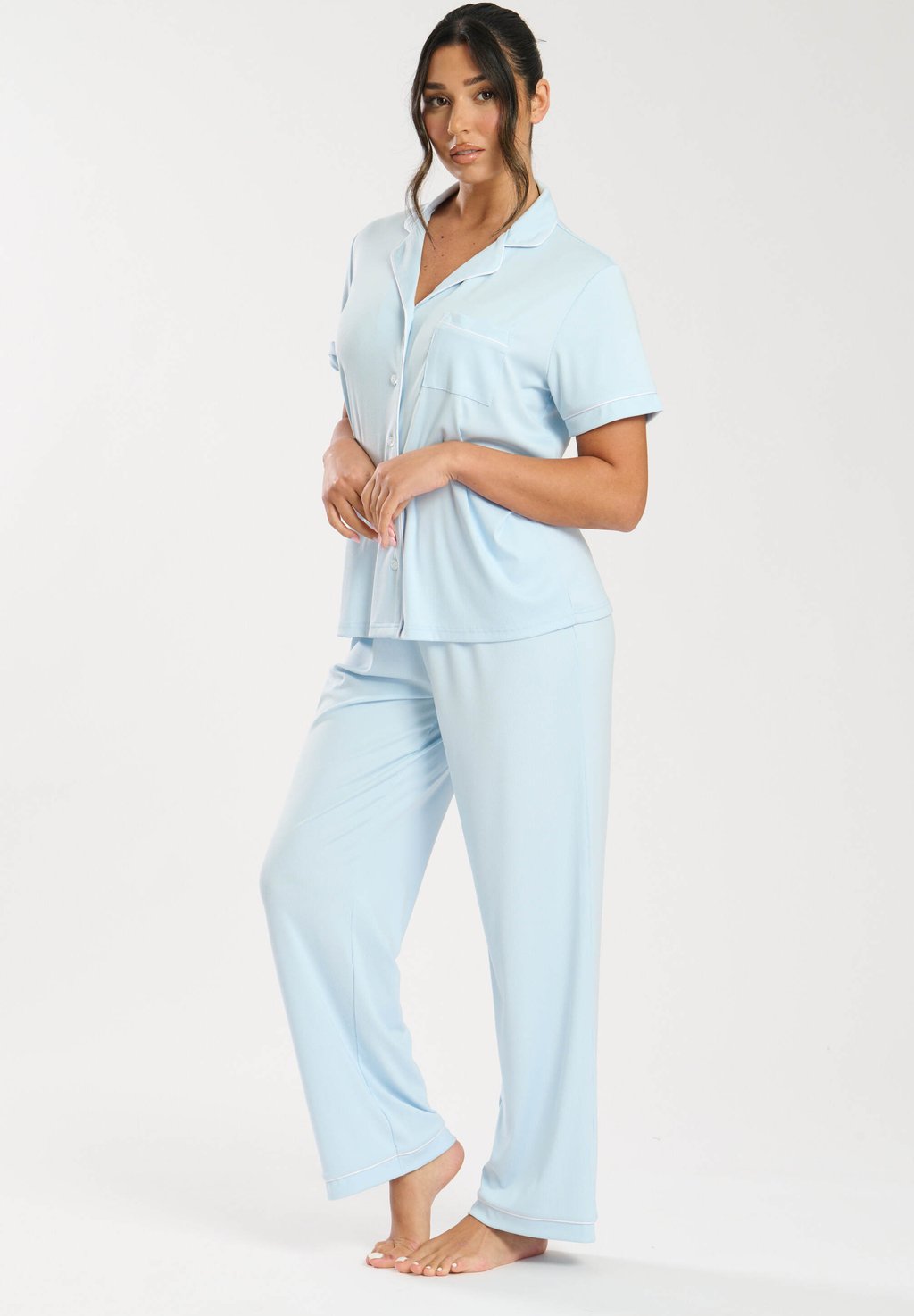 Пижама TRADITIONAL SHORT SLEEVE SET - Pyjama set Loungeable, синий
Пижама TRADITIONAL SHORT SLEEVE SET - Pyjama set Loungeable, синий