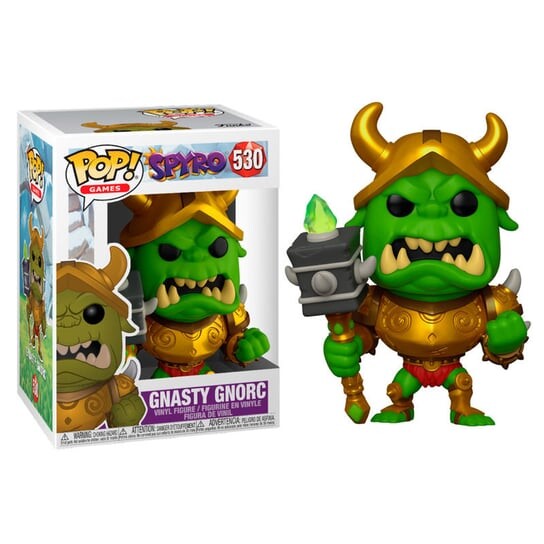 Funko POP! Игры, коллекционная фигурка, Spyro, Gnasty Gnorc
Funko POP! Игры, коллекционная фигурка, Spyro, Gnasty Gnorc