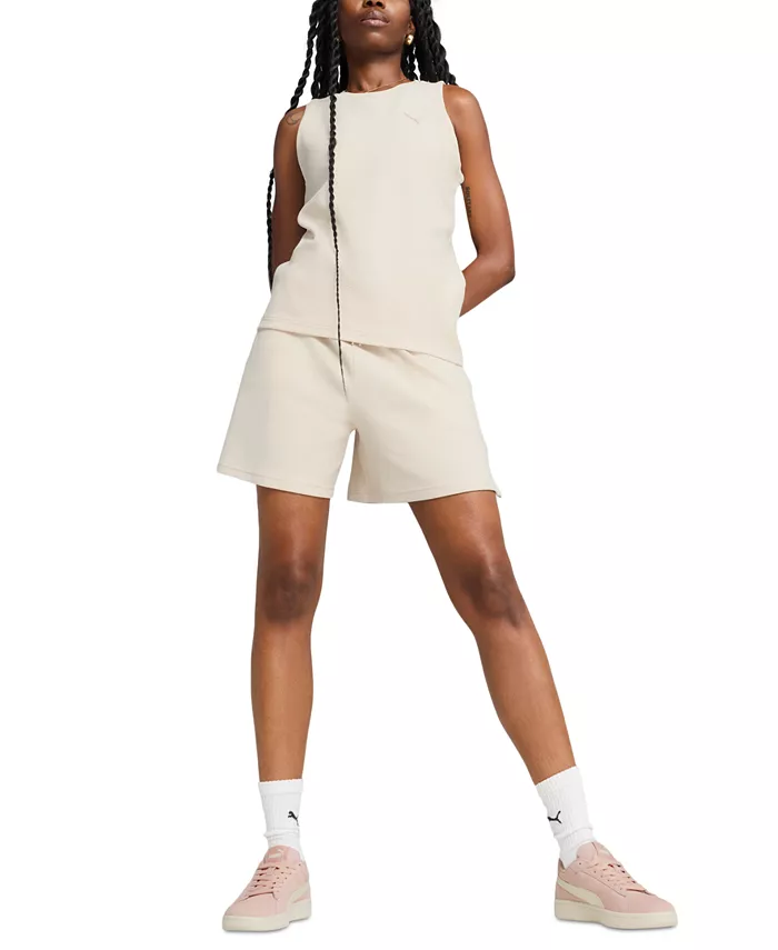 Женские шорты с высокой талией и логотипом HER, 5 дюймов Puma, белый
Женские шорты с высокой талией и логотипом HER, 5 дюймов Puma, белый