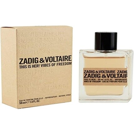 Zadig & Voltaire This Is Her! Vibes Of Freedom Eau De Parfum Natural Spray For Her 50ml
Zadig & Voltaire This Is Her! Vibes Of Freedom Eau De Parfum Natural Spray For Her 50ml