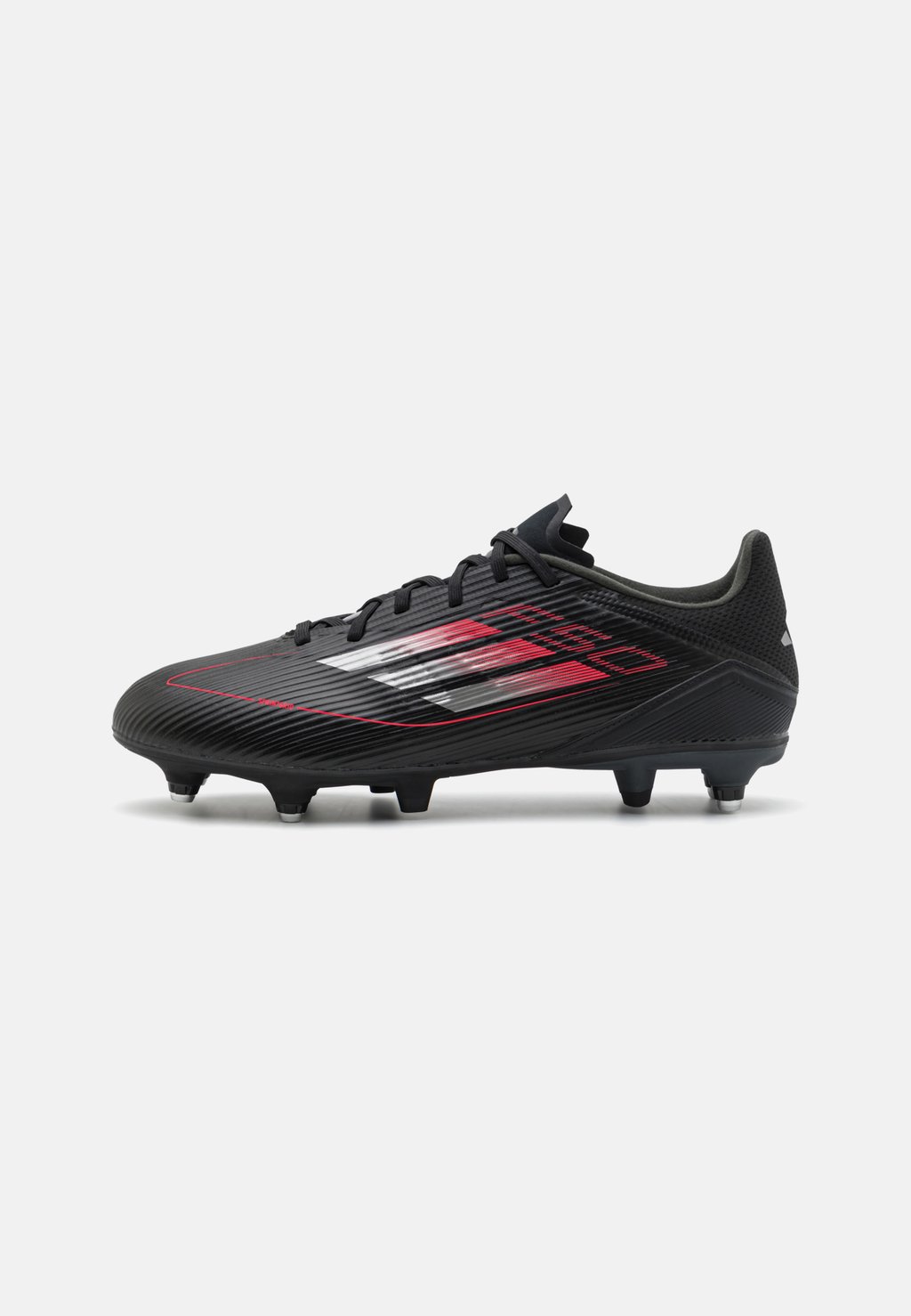 Футбольные бутсы F50 LEAGUE SOFT GROUND Adidas Performance, черный 
Футбольные бутсы F50 LEAGUE SOFT GROUND Adidas Performance, черный