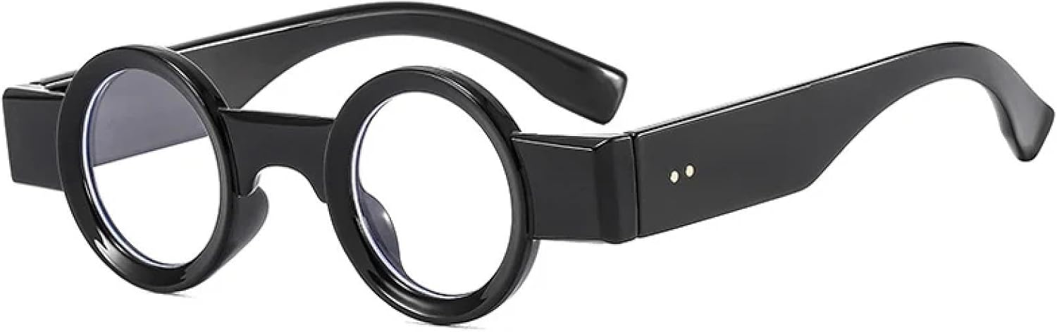 Ретро маленькие круглые женские солнцезащитные очки в стиле панк с защитой от УФ-излучения UV400, модные очки с прозрачными линзами Ocean, мужские солнцезащитные очки с заклепками TVTBBVV, Black Clear
Ретро маленькие круглые женские солнцезащитные очки в стиле панк с защитой от УФ-излучения UV400, модные очки с прозрачными линзами Ocean, мужские солнцезащитные очки с заклепками TVTBBVV, Black Clear