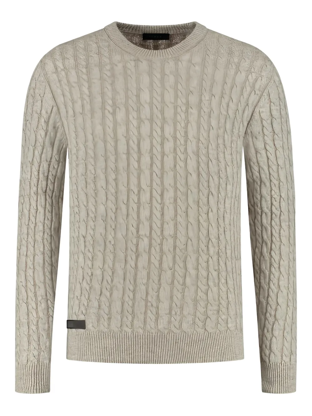 Свитер фактурной вязки Sease, нейтральный 
Свитер фактурной вязки Sease, нейтральный