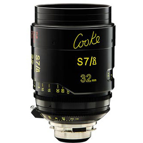 Объектив Cooke 32mm T2.0 S7/i Full Frame Plus с фиксированным фокусным расстоянием (крепление PL)
Объектив Cooke 32mm T2.0 S7/i Full Frame Plus с фиксированным фокусным расстоянием (крепление PL)
