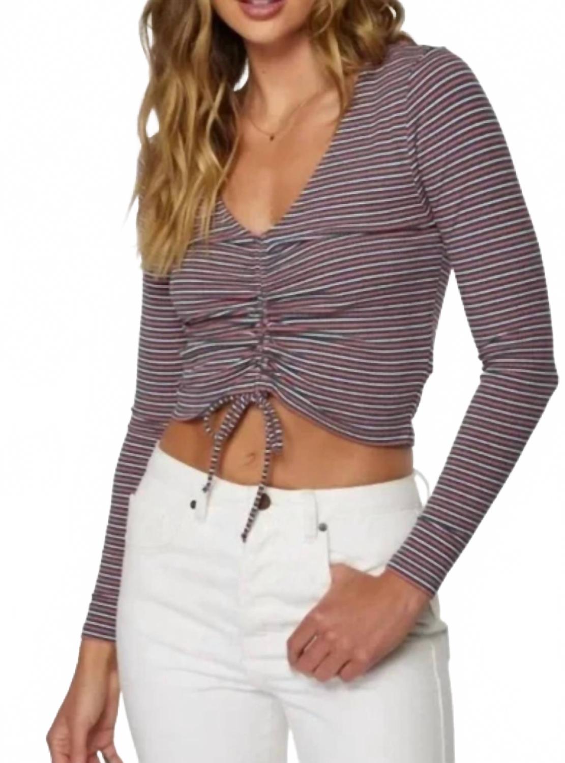 Топ Leanne в полоску сланцевого цвета O'Neill, Slate
Топ Leanne в полоску сланцевого цвета O'Neill, Slate