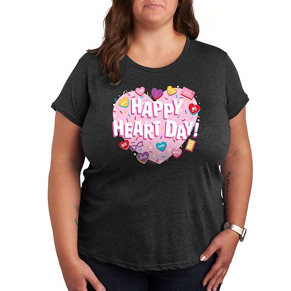 Футболка Plus size с принтом Happy Heart Day Barbie, Heather Charcoal
Футболка Plus size с принтом Happy Heart Day Barbie, Heather Charcoal