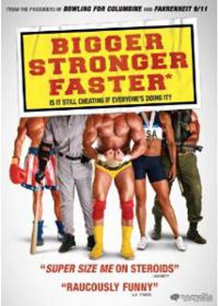 Диск DVD Bigger Stronger Faster 
Диск DVD Bigger Stronger Faster