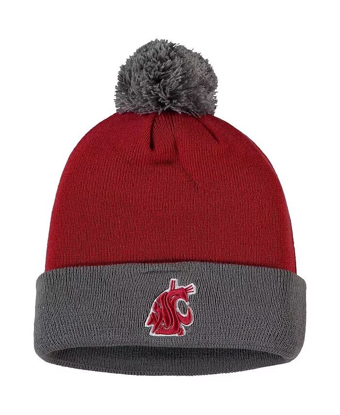 Мужская малиновая и серая двухцветная вязаная шапка Washington State Cougars Core с манжетами и помпоном Top Of The World
Мужская малиновая и серая двухцветная вязаная шапка Washington State Cougars Core с манжетами и помпоном Top Of The World
