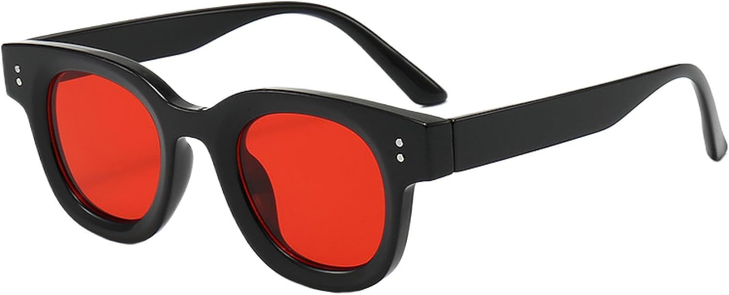 Солнцезащитные очки с защитой от УФ-излучения UV400 | Овальная форма, подходят для мужчин и женщин | Линзы ярких цветов, идеально подходят для занятий спортом на открытом воздухе и вождения DSVIGF, C8 Black Red
Солнцезащитные очки с защитой от УФ-излучения UV400 | Овальная форма, подходят для мужчин и женщин | Линзы ярких цветов, идеально подходят для занятий спортом на открытом воздухе и вождения DSVIGF, C8 Black Red