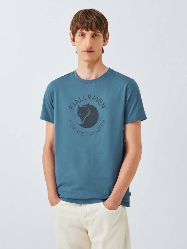 Хлопковая футболка с коротким рукавом и круглым вырезом Fox Fjällräven
Хлопковая футболка с коротким рукавом и круглым вырезом Fox Fjällräven