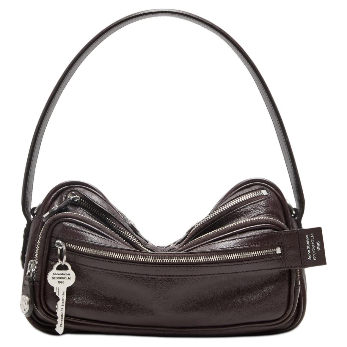 Acne Studios Сумка через плечо из телячьей кожи женская chocolate brown
Acne Studios Сумка через плечо из телячьей кожи женская chocolate brown