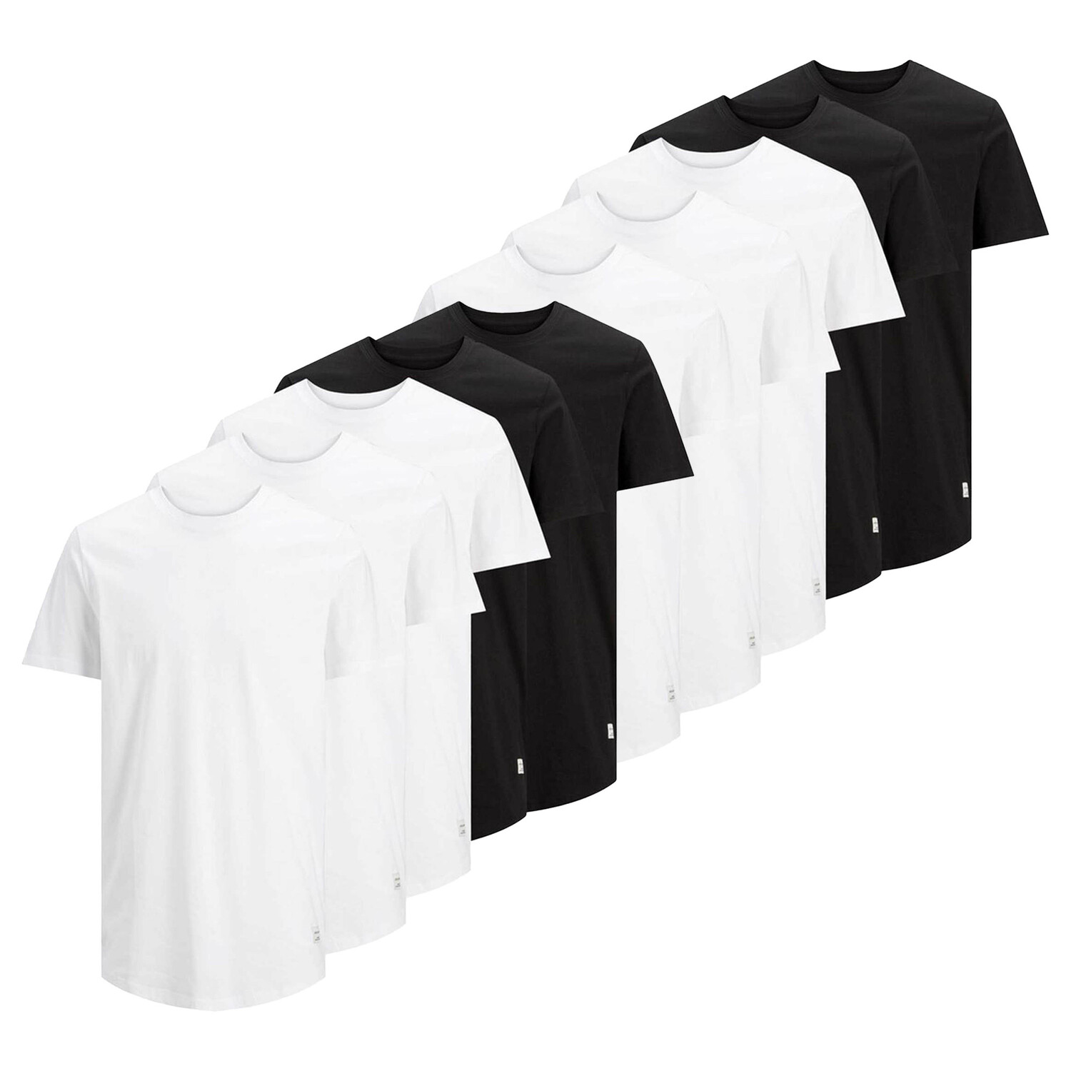 Футболка Jack & Jones 10er Pack, белый 
Футболка Jack & Jones 10er Pack, белый
