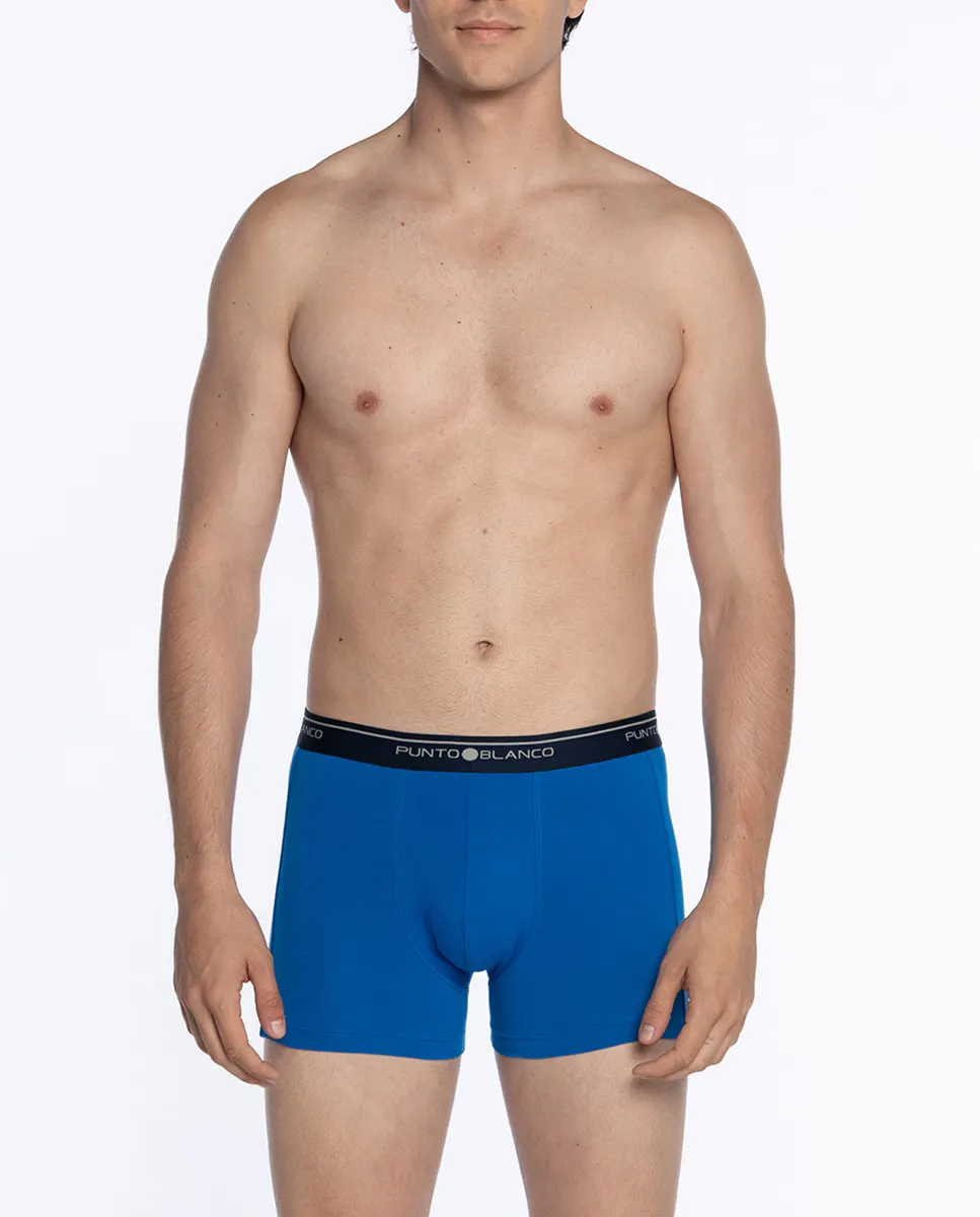 Упаковка из 3 трусов-боксеров простой вязки Punto Blanco, синий
Упаковка из 3 трусов-боксеров простой вязки Punto Blanco, синий