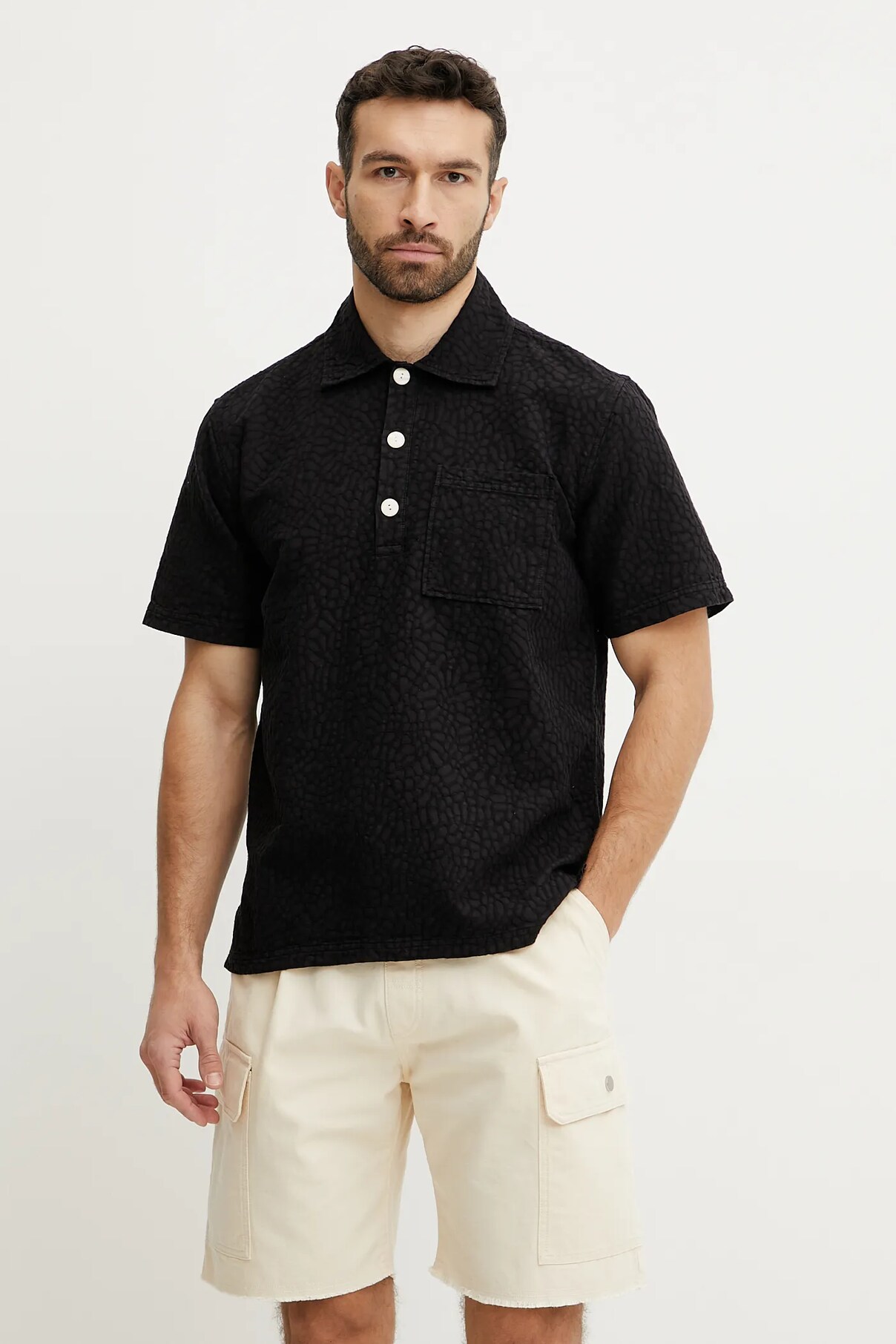 Хлопковая рубашка OAS, черный
Хлопковая рубашка OAS, черный